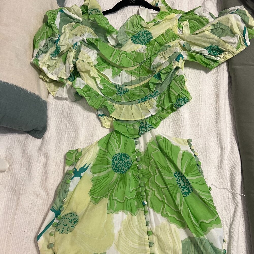 SABO Skye Floral Midi Dress